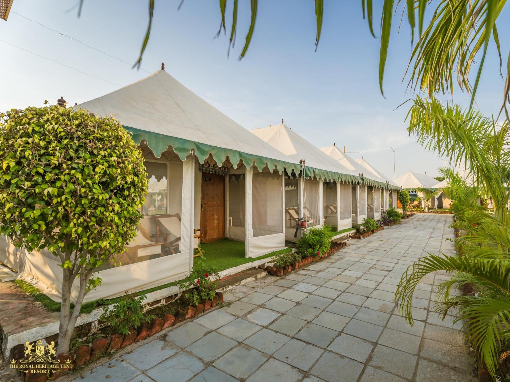 The Royal Heritage Tent Resort- Statue Of Unity Kevadia Exterior photo