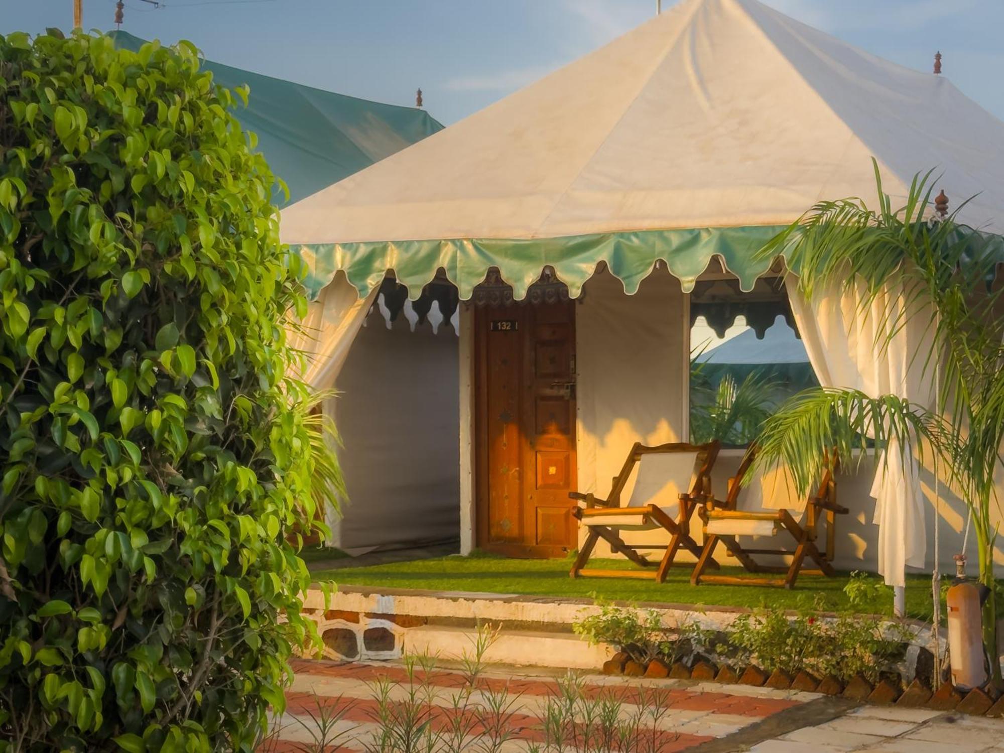 The Royal Heritage Tent Resort- Statue Of Unity Kevadia Exterior photo
